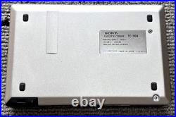 Sony TC-1100 Mono Cassette Recorder Vintage Japan Box Manual FOR PARTS OR REPAIR
