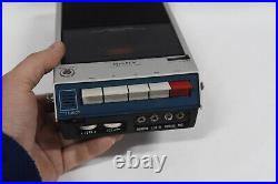 Sony TC-110B Portable Audio Cassette Tape Player Recorder Vintage Japan 1970's b
