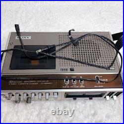 Sony TC-2850SD Retro Audio Device Cassette Recorder Tested Vintage Collectible