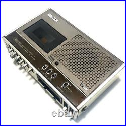 Sony TC-2850SD Vintage Portable Stereo Cassette Recorder Player Densuke Japan