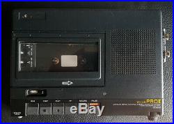 Sony TC-D5 Pro II vintage portable stereo cassette recorder