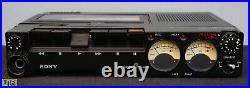 Sony TC-D5 Vintage Portable Stereo Cassette Recorder & Player Serviced