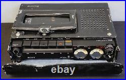 Sony TC-D5 Vintage Portable Stereo Cassette Recorder & Player Serviced