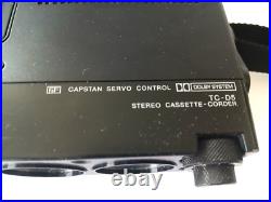 Sony TC-D5 Vintage Professional Portable Stereo Cassette Recorder