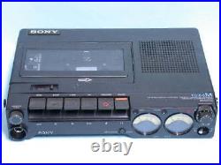 Sony TC-D5M 1980s Vintage Portable Stereo Cassette Recorder Used Japan From