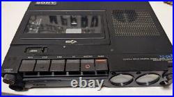 Sony TC-D5M Portable Stereo Cassette Recorder Used Vintage Not Tested Junk