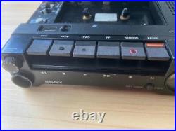 Sony TC-D5M Vintage Portable Stereo Cassette Recorder