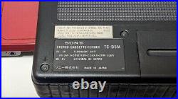 Sony TC-D5M Vintage Portable Stereo Cassette Recorder NOT Tested from JAPAN JP