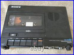 Sony TC-D5M Vintage Portable Stereo Cassette Recorder Used