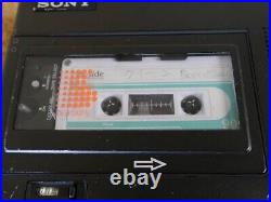 Sony TC-D5M Vintage Portable Stereo Cassette Recorder Used Tested Japan