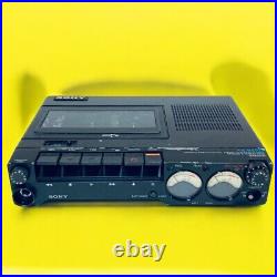 Sony TC-D5M Vintage Portable Stereo Cassette Recorder metal tape Audio Working