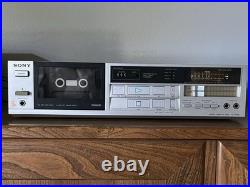 Sony TC-FX210 Stereo Cassette Deck Tested & Working Vintage 1980's Sony TC-FX210 Stereo Cassette Deck Tested & Working Vintage 1980's