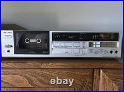 Sony TC-FX210 Stereo Cassette Deck Tested & Working Vintage 1980's Sony TC-FX210 Stereo Cassette Deck Tested & Working Vintage 1980's