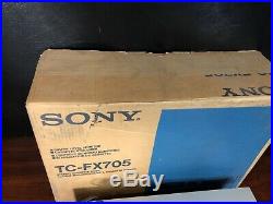 Sony TC-FX705 Cassette Player Recorder Deck Dolby Vintage Japan with Original Box
