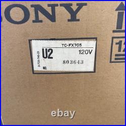Sony TC-FX705 Stereo Cassette Deck Dolby B/C VNTG. 80s Tested Working ORIG BOX