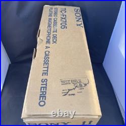Sony TC-FX705 Stereo Cassette Deck Dolby B/C VNTG. 80s Tested Working ORIG BOX