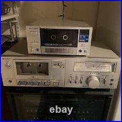 Sony TC-K35 Stereo Cassette Deck Dolby B Noise Reduction Vintage + TC PB5 Tested