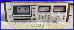 Sony TC-K5 Stereo Cassette Deck Vintage Cassette HiFi Tape Player Working Tested