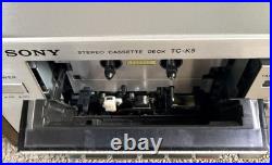 Sony TC-K5 Stereo Cassette Deck Vintage Cassette HiFi Tape Player Working Tested