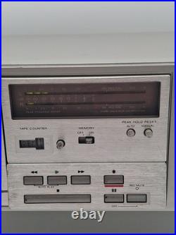 Sony TC-K81 Stereo Cassette Tape Deck Vintage Hi-Fi Partially Tested Working