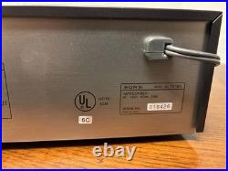 Sony TC-W5 Dual Cassette Deck Stereo Tape Player Recorder Dolby B/C No Remote