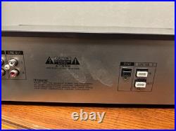 Sony TC-W5 Dual Cassette Deck Stereo Tape Player Recorder Dolby B/C No Remote