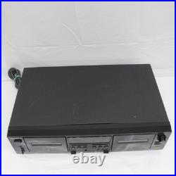 Sony TC-WE475 Vintage Dual Cassette Deck Serviced With Belts Dolby HX Working