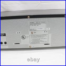 Sony TC-WE475 Vintage Dual Cassette Deck Serviced With Belts Dolby HX Working