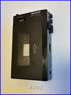 Sony TCM-100B Pressman Cassette Corder Portable Recorder Tested Vintage