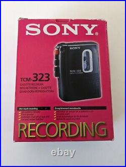 Sony TCM-323 Vintage Walkman Standard Cassette Recorder Player