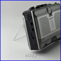 Sony TCM-500 Cassette Recorder Tested Works Well Clean Vintage Analog Sound
