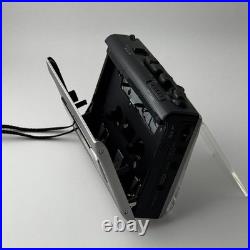 Sony TCM-500 Cassette Recorder Tested Works Well Clean Vintage Analog Sound