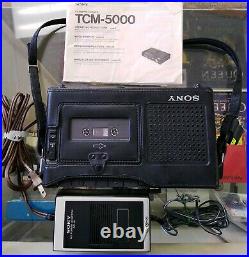 Sony TCM-5000 Vintage Cassette Recorder with original hardware