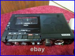 Sony TCM-5000EV Pressman Portable Cassette Recorder With EXTRAS! A