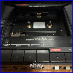 Sony TCM-5000EV Stereo Cassette Recorder Portable Voice Activated Vintage