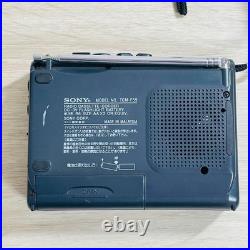 Sony TCM-F59 Vintage Portable Radio Cassette Recorder Working Japan Rare