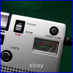 Sony Tc-1100 Portable Cassette Recorder Vintage Operation confirmed Japan