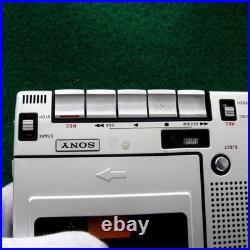 Sony Tc-1100 Portable Cassette Recorder Vintage Operation confirmed Japan