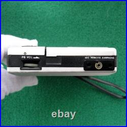 Sony Tc-1100 Portable Cassette Recorder Vintage Operation confirmed Japan