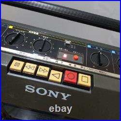 Sony Tcm-1390 Cassette Recorder Loudspeaker Portable Audio Player Vintage Tape Sony Tcm-1390 Cassette Recorder Loudspeaker Portable Audio Player Vintage Tape