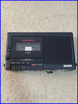 Sony Tcm-5000Ev Vintage Professional Audio Cassette Recorder Portable Player Box