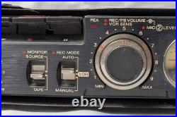 Sony Tcm-5000ev Portable Cassette Tape Player Recorder Vintage Retro Working