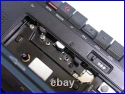 Sony Vintage Portable Stereo Cassette Recorder TC-D5M Used