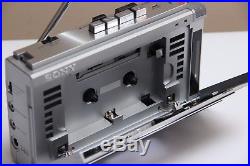 Sony WA-100 Cassette Walkman Player Recorder Mini Boombox Vtg. Speaker