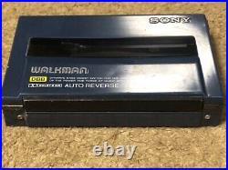 Sony WM-150 Walkman Cassette Player Old Vintage Japan For-Parts Not-Tested