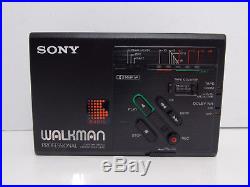 Sony WM-D3 Walkman Vintage Cassette Recorder Japan Professional With Case TESTED