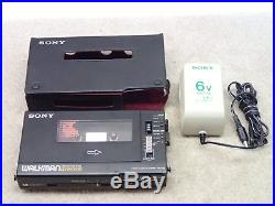 Sony WM-D6C Vintage Cassette Walkman Recorder Nice but Has Issues AS IS