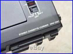 Sony WM-D6C Vintage Stereo Cassette Walkman Recorder