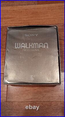 Sony WM-D6C Walkman Vintage Stereo Cassette Player / Recorder, WORKING withbox, etc