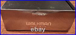 Sony WM-D6C Walkman Vintage Stereo Cassette Player / Recorder, WORKING withbox, etc